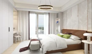 Modern city beddroom Modern city beddroom